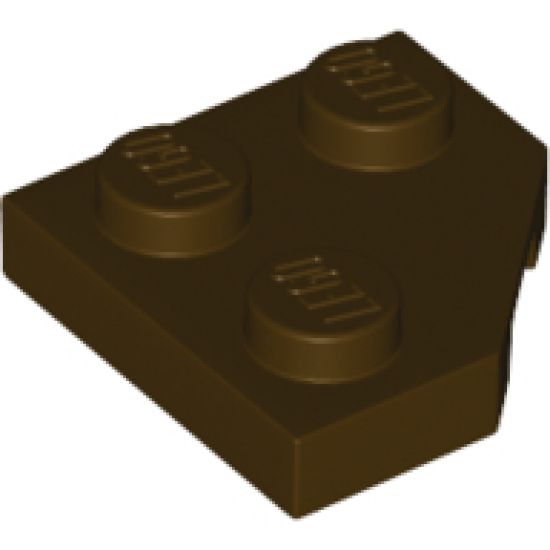 Wedge, Plate 2 x 2 Cut Corner