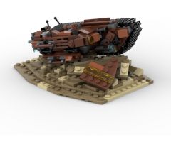 Jawa's Speeder and Stand