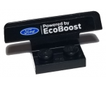 Vehicle Spoiler 1 x 4 on 1 x 2 Base with Ford Logo and 'Powered by EcoBoost' Pattern (Sticker) - Set 75885