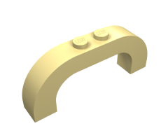 Arch 1 x 6 x 2 Curved Top