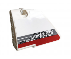 Technic, Panel Fairing #13 Large Short Smooth, Side A with Porsche Intelligent Performance Logo and Red Stripe Pattern (Sticker) - Set 42096