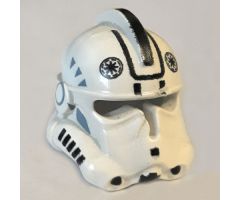 Minifigure, Headgear Helmet SW Clone Trooper Ep.3 Pilot Pattern