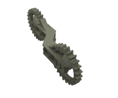 Technic, Gear Arm 1 x 7 x 3 with Gear Ends