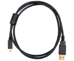 Electric, Cable USB for Mindstorms EV3 with Ferrite Core, USB A-Type Male to USB Mini-b 5-Pin Male (Length 1 meter/3 Feet)