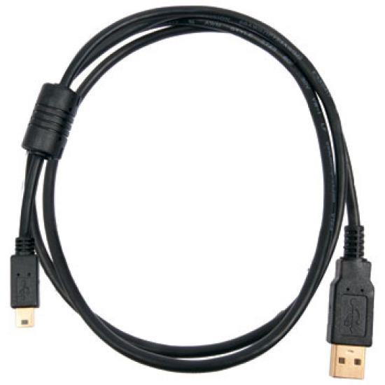 Electric, Cable USB for Mindstorms EV3 with Ferrite Core, USB A-Type Male to USB Mini-b 5-Pin Male (Length 1 meter/3 Feet)