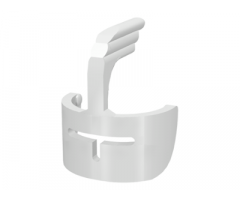 Minifigure, Headgear Accessory Visor Castle with Grille and Feather