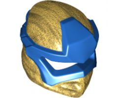 Minifigure, Headgear Ninjago Wrap Type 6 with Blue Mask Pattern