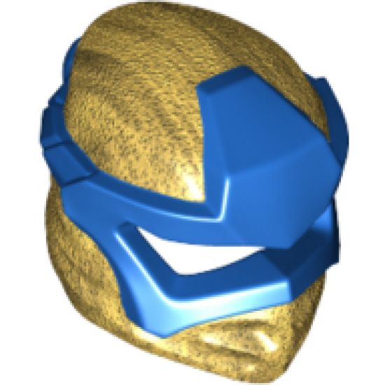 Minifigure, Headgear Ninjago Wrap Type 6 with Blue Mask Pattern