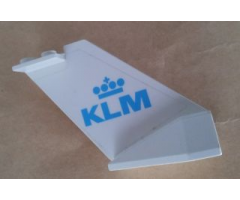 Tail Wedge with KLM Logo Pattern on Both Sides (Stickers) - Set 4032-11