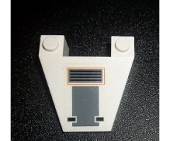 Wedge 4 x 4 Taper with SW Snowspeeder Vent Pattern (Sticker) - Set 7666