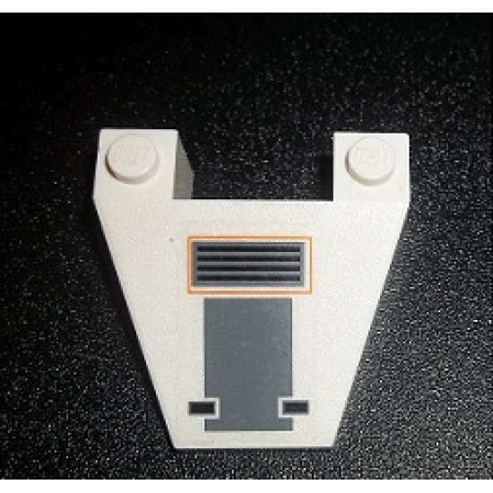 Wedge 4 x 4 Taper with SW Snowspeeder Vent Pattern (Sticker) - Set 7666