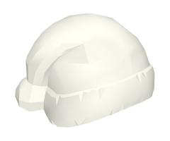 Minifigure, Headgear Cap, Santa