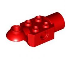 Technic, Brick Modified 2 x 2 with Pin Hole, Rotation Joint Ball Half (Horizontal Top), Rotation Joint Socket