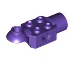 Technic, Brick Modified 2 x 2 with Pin Hole, Rotation Joint Ball Half (Horizontal Top), Rotation Joint Socket