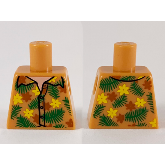 Torso Hawaiian Shirt Pattern