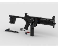 LEGO MPX Submachine Gun (Working)