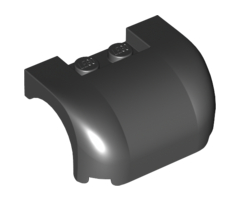 Vehicle, Mudguard 3 x 4 x 1 2/3 Curved