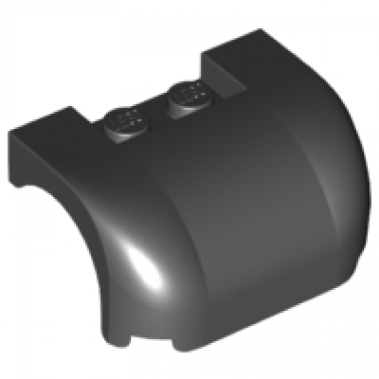 Vehicle, Mudguard 3 x 4 x 1 2/3 Curved