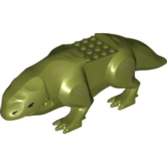 Animal, Body Part Dewback Middle, Claws and Short Tail with Eyes and Nostrils and Leg Spots Pattern 1