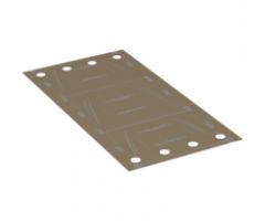 Cloth Vehicle Roof with Sectioned Panels Pattern, 4 Holes each Side