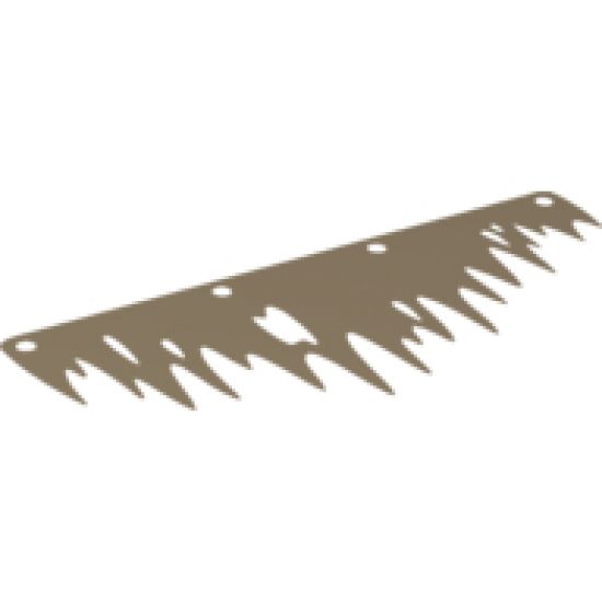 Cloth Sail Tattered Long with 4 Round Holes and 6 Ripped Holes