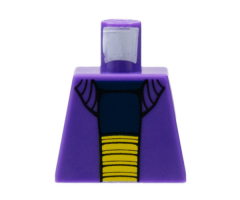 Torso SW Sweater over Dark Blue Shirt and Large Yellow Belt Pattern