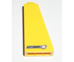 Slope 75 2 x 1 x 3 with 'LP 560-4' Pattern Model Right Side (Sticker) - Set 8169