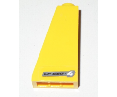 Slope 75 2 x 1 x 3 with 'LP 560-4' Pattern Model Left Side (Sticker) - Set 8169