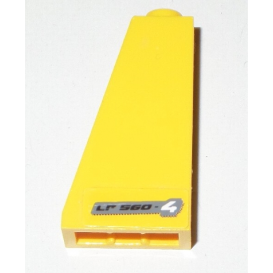 Slope 75 2 x 1 x 3 with 'LP 560-4' Pattern Model Left Side (Sticker) - Set 8169