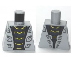 Torso Ninjago Wrap with Dark Blue Snake Pattern