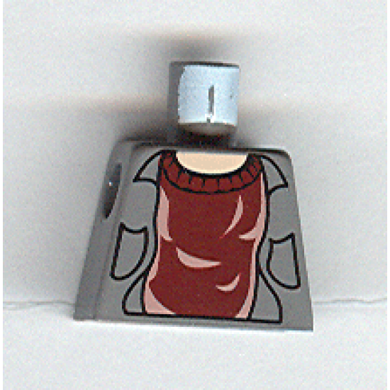 Torso Jacket and Dark Red Sweater Pattern