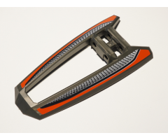 Technic, Panel RC Car Panel Flexible Middle with Red Lines and Meshed Metal Pattern (Stickers) - Set 8675