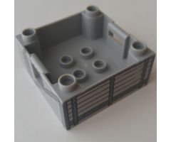Duplo Container Box 4 x 4 with Studs on Corners with Thomas & Friends Truck Pattern