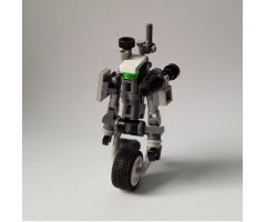 Mini robot on one wheel