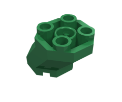 Brick, Modified Octagonal 2 x 3 x 1 2/3 Sloped