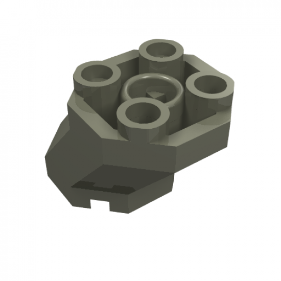 Brick, Modified Octagonal 2 x 3 x 1 2/3 Sloped
