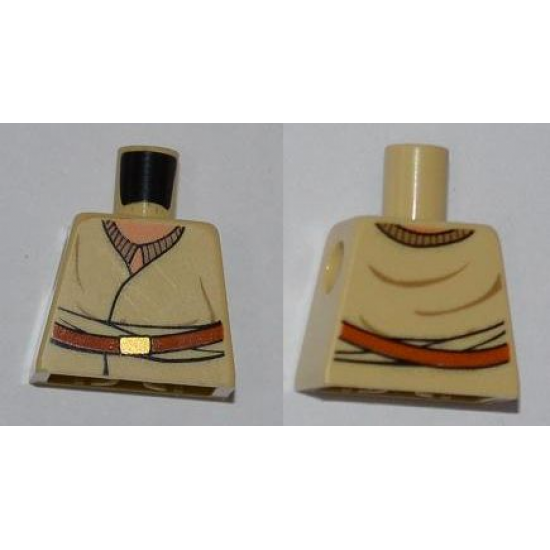 Torso SW Layered Shirt, Brown Belt with Gold Buckle Pattern
