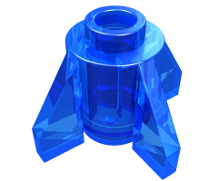 Brick, Round 1 x 1 with Fins