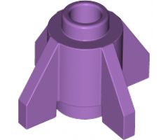 Brick, Round 1 x 1 with Fins