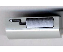 Slope, Curved 2 x 4 x 1 1/3 with Four Recessed Studs with Tank Configuration B Pattern (Sticker) - Sets 10022 / 10025
