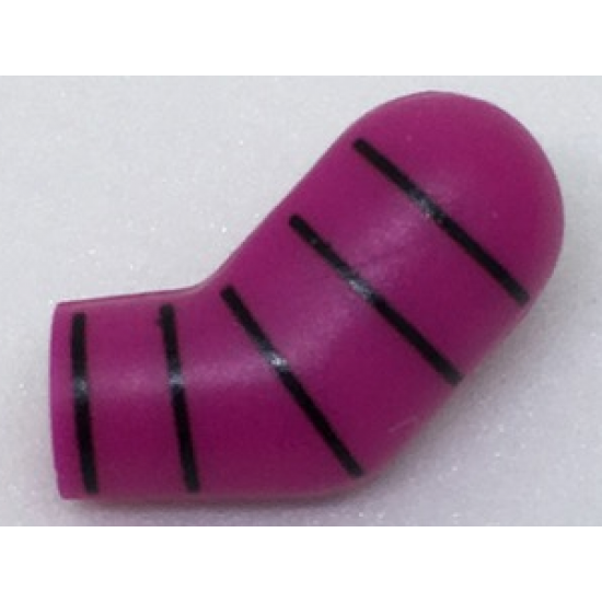 Arm, Left with 5 Black Stripes Pattern