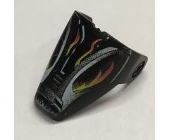 Technic Throwbot Visor with Flare Pattern