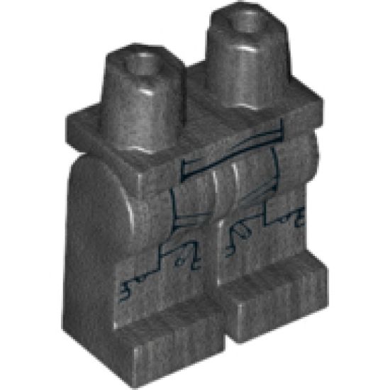 Hips and Legs with SW Knight of Ren Plaid Robe Pattern