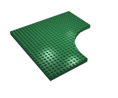 Brick, Modified 24 x 24 without 12 x 12 Quarter Circle