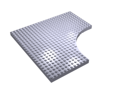 Brick, Modified 24 x 24 without 12 x 12 Quarter Circle