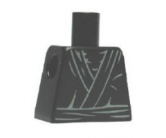 Torso Ninja Layered Robe with Belt Pattern
