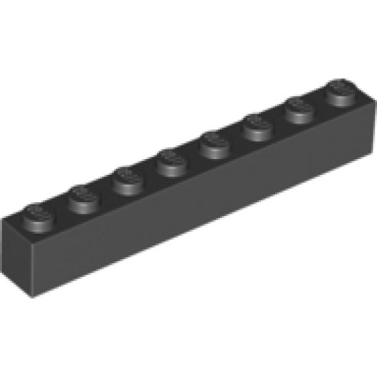 Brick 1 x 8 with Gold '116' Pattern Right