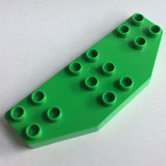 Duplo, Plate 8 x 3 without corners
