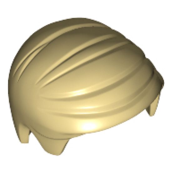 Minifigure, Hair Short Combed Sideways Part Left
