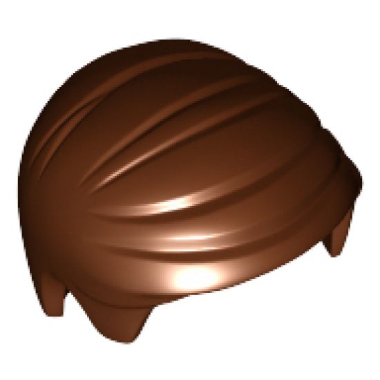 Minifigure, Hair Short Combed Sideways Part Left